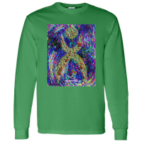 Thumbnail for GLYPHIC EN HALTED PHASE EN  NEON EDDY - G540 LS T-Shirt 5.3 oz. - 5 COLORS -