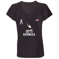 Thumbnail for OOTO - GEORGIA - B6005 Ladies' Jersey V-Neck T-Shirt - 6 COLORS -