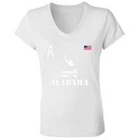 Thumbnail for OOTO - ALABAMA - B6005 Ladies' Jersey V-Neck T-Shirt - 6 COLORS -