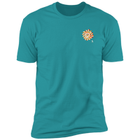 Thumbnail for PAINTED SUN WITH BIG STEPPIN GLYPHIC - NL3600 Premium Short Sleeve T-Shirt - 12 COLORS -