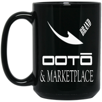 Thumbnail for OOTO BRAND & MARKETPLACE WT BM15OZ 15oz Black Mug - 1 COLOR -