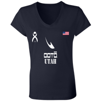 Thumbnail for OOTO - UTAH - B6005 Ladies' Jersey V-Neck T-Shirt - 6 COLORS -