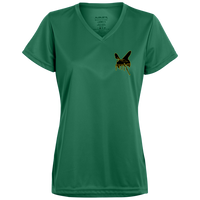 Thumbnail for DASH AND HORNET BLACK - 1790 Ladies’ Moisture-Wicking V-Neck Tee - 7 COLORS -