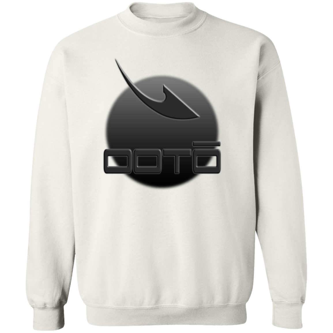 OOTO - DASH EN BLACK DARK MOON -  G180 Crewneck Pullover Sweatshirt - 13 COLORS -