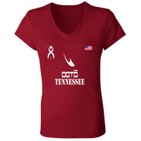 Thumbnail for OOTO - TENNESSEE - B6005 Ladies' Jersey V-Neck T-Shirt - 6 COLORS -