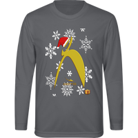 Thumbnail for OOTO - BIG STEPPIN GLYPHIC SANTA - TT11YL Team 365 Kids Zone Long Sleeve Tee - 5 COLORS -