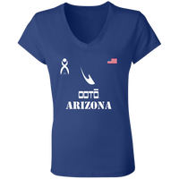 Thumbnail for OOTO - ARIZONA - B6005 Ladies' Jersey V-Neck T-Shirt - 6 COLORS -