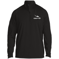 Thumbnail for OOTO - DASH EN WHITE - ST850 1/2 Zip Raglan Performance Pullover - 9 COLORS -