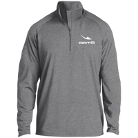 Thumbnail for OOTO - DASH EN WHITE - ST850 1/2 Zip Raglan Performance Pullover - 9 COLORS -