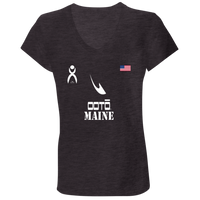 Thumbnail for OOTO - MAINE - B6005 Ladies' Jersey V-Neck T-Shirt - 6 COLORS -