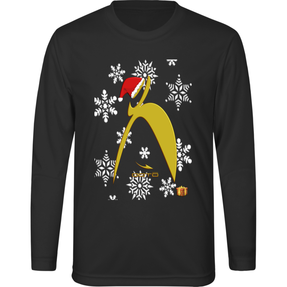 OOTO - BIG STEPPIN GLYPHIC SANTA - TT11YL Team 365 Kids Zone Long Sleeve Tee - 5 COLORS -