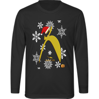 Thumbnail for OOTO - BIG STEPPIN GLYPHIC SANTA - TT11YL Team 365 Kids Zone Long Sleeve Tee - 5 COLORS -