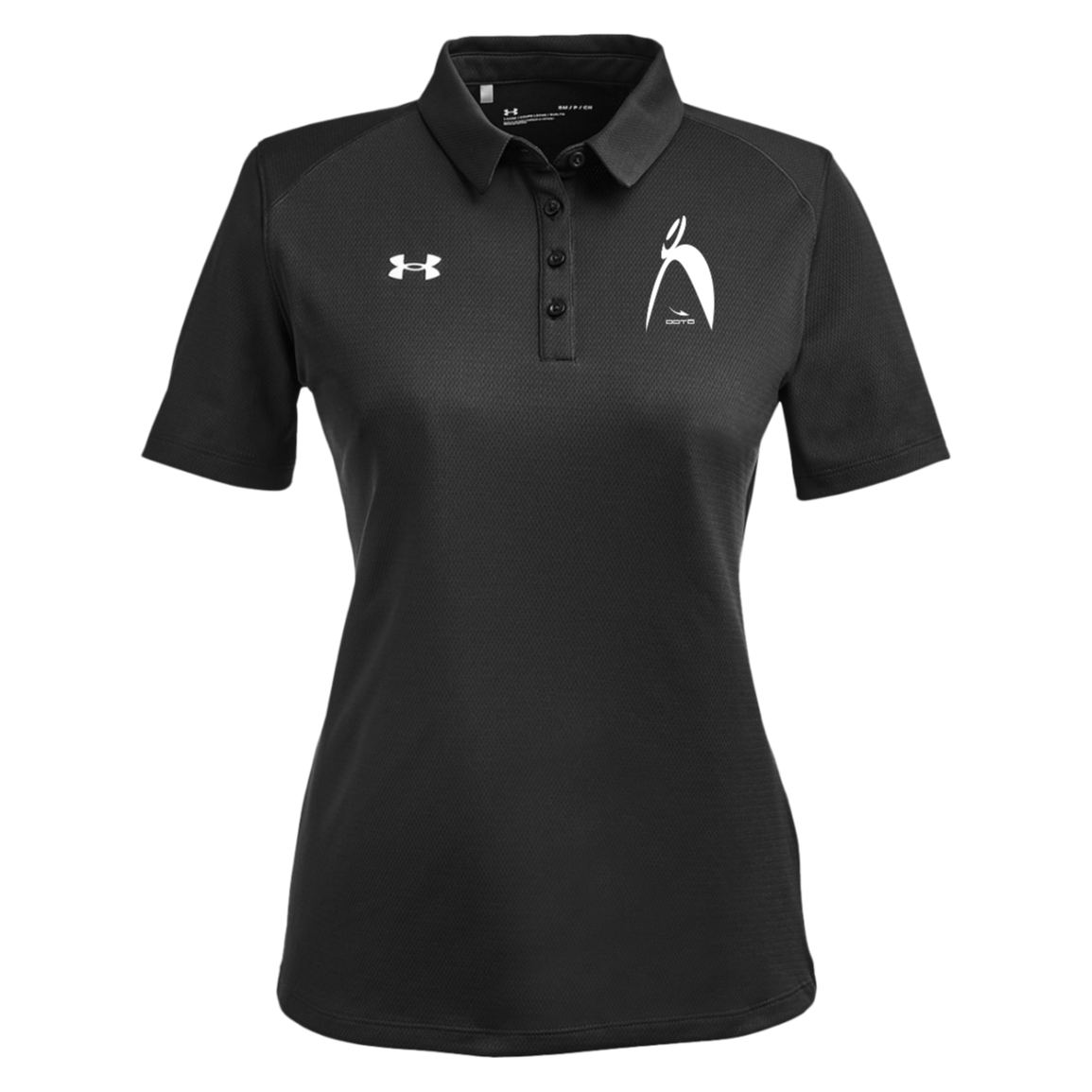 OOTO - BIG STEPPIN GLYPHIC - 1 WT 1370431 Under Armour Womens Tech Polo - 8 COLORS -