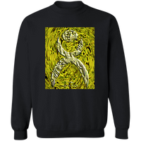 Thumbnail for OOTO - GLYPHIC EN YELLOWED MESS HALTED PHASE X 2 - W YMB G180 Crewneck Pullover Sweatshirt - 4 COLORS -