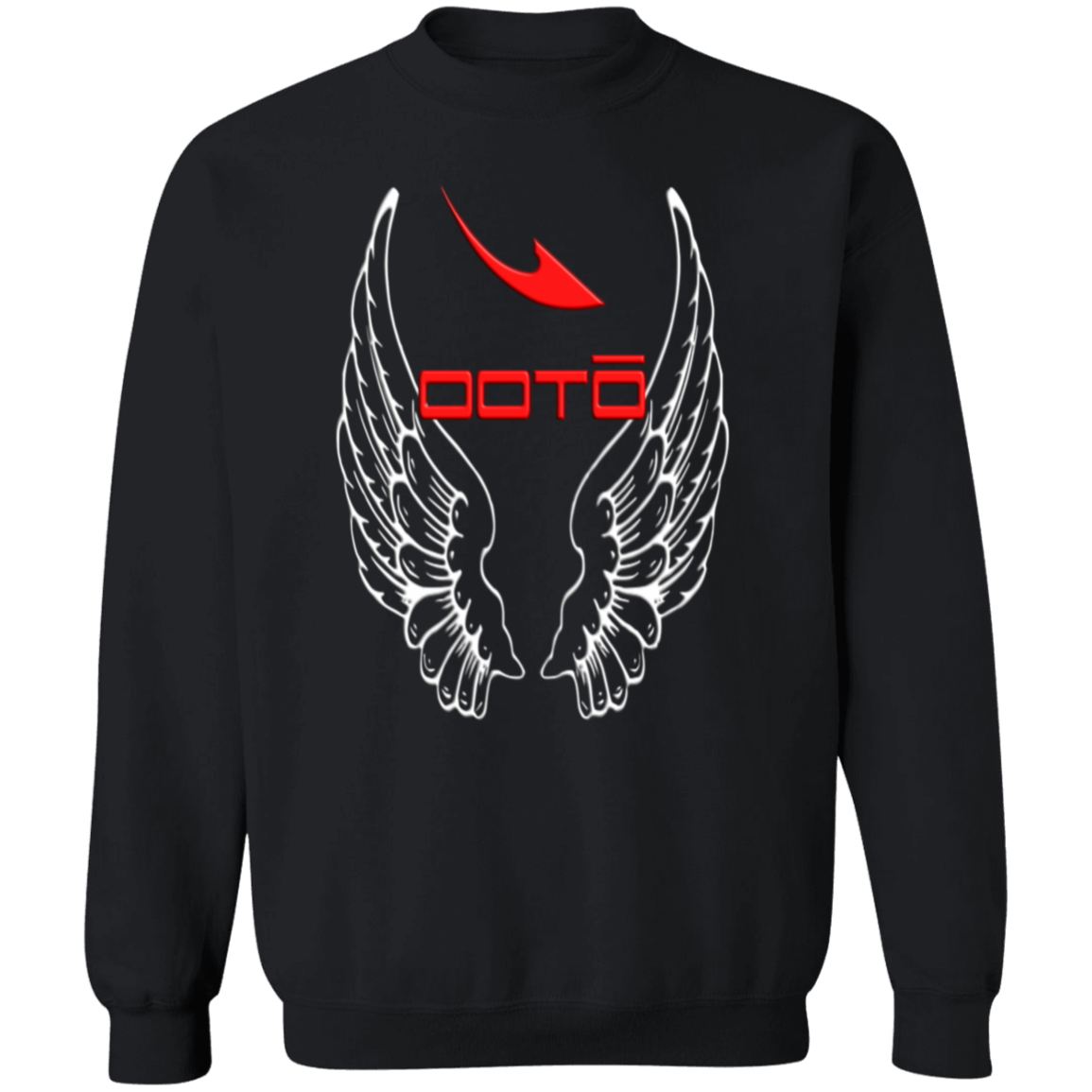 OOTO - WINGED BSG - G180 Crewneck Pullover Sweatshirt - 7 COLORS -