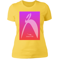 Thumbnail for BIG STEPPIN GLYPHIC GRADIENT - RBW 2 NL3900 Ladies' Boyfriend T-Shirt - Beach or Everyday - 4 COLORS -