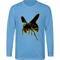 Thumbnail for OOTO - DASH AND HORNET BLACK - TT11YL Team 365 Kids Zone Long Sleeve Tee