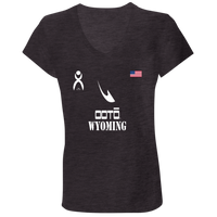 Thumbnail for OOTO - WYOMING - B6005 Ladies' Jersey V-Neck T-Shirt - 6 COLORS -