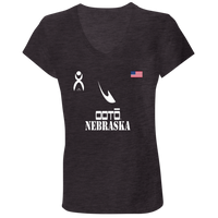 Thumbnail for OOTO - NEBRASKA - B6005 Ladies' Jersey V-Neck T-Shirt - 6 COLORS -