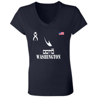 Thumbnail for OOTO - WASHINGTON - B6005 Ladies' Jersey V-Neck T-Shirt - 6 COLORS -