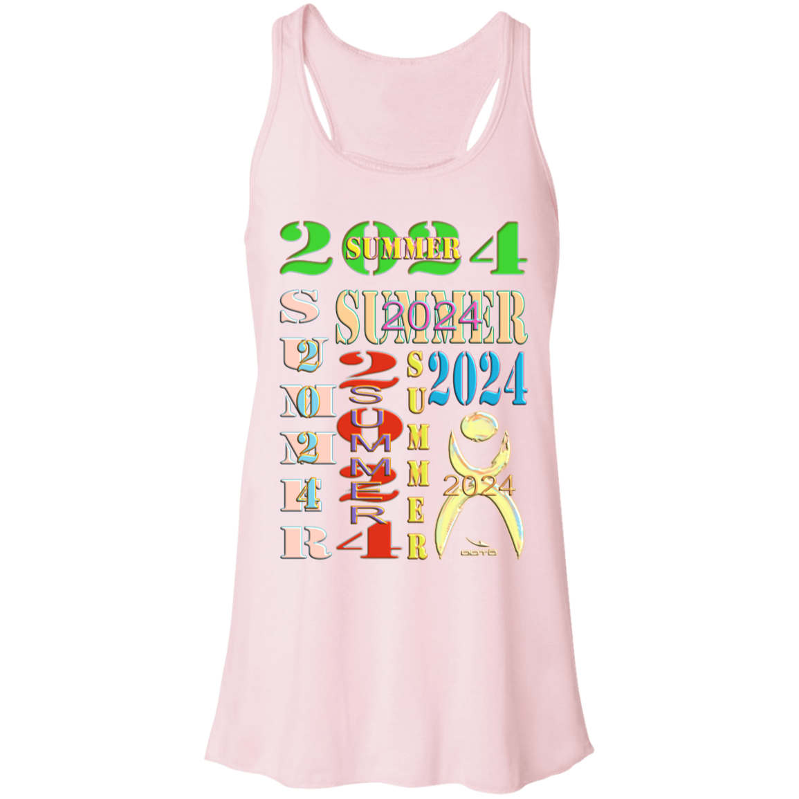 MO JUNE, JULY 2024 - Ladies B8800 Flowy Racerback Tank - 8 COLORS -