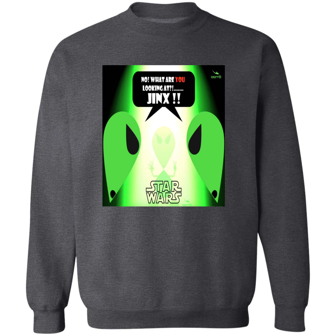 OOTO - AL IN STAR WARS? AL BEAM DOWN - G180 Crewneck Pullover Sweatshirt - 6 COLORS -