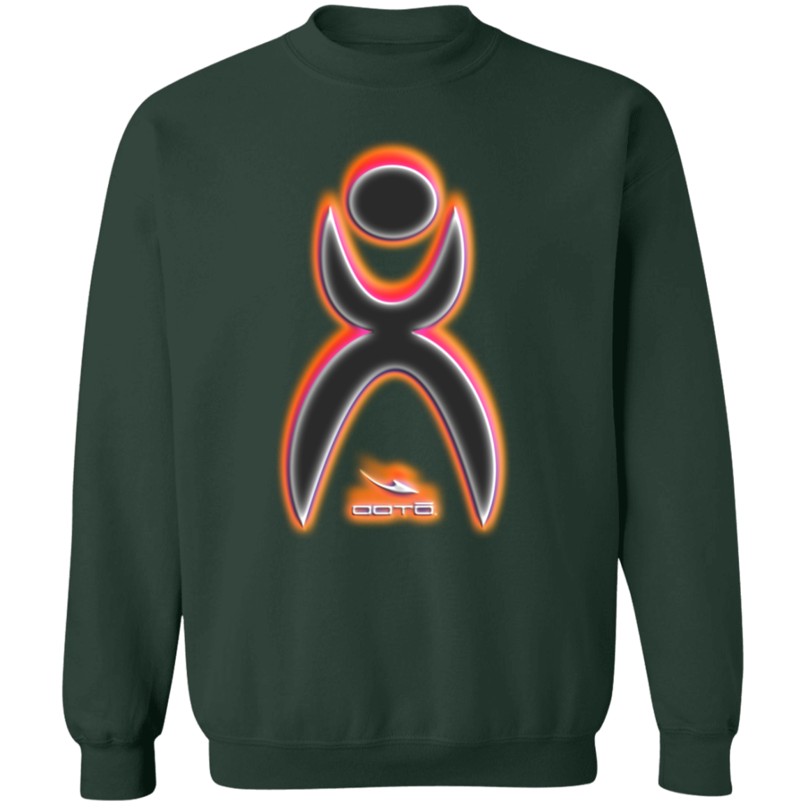 OOTO - GLYPHICA AUR - G180 Crewneck Pullover Sweatshirt - 7 COLORS -