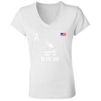 Thumbnail for OOTO - HAWAII - B6005 Ladies' Jersey V-Neck T-Shirt - 6 COLORS -