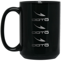 Thumbnail for OOTO - DASHES  EN DUAL GRADIENT X 3 - GO BM15OZ 15 oz. Black Mug - 1 COLOR -