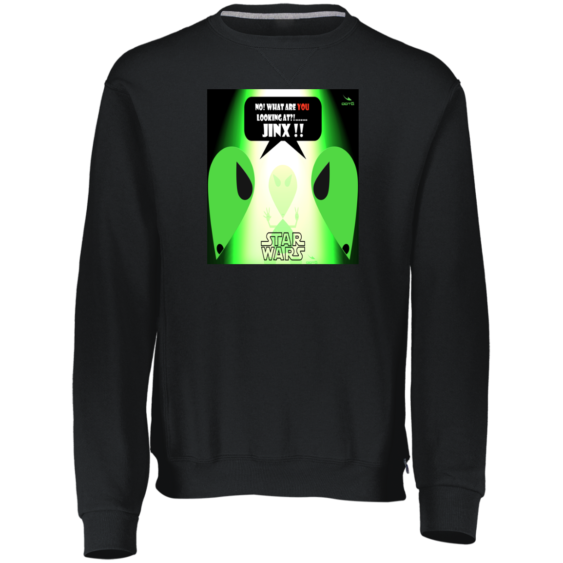 OOTO - AL IN STAR WARS? AL BEAM DOWN - 998HBB Youth Dri-Power Fleece Crewneck Sweatshirt - 2 COLORS -