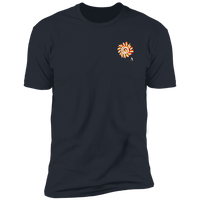 Thumbnail for PAINTED SUN WITH BIG STEPPIN GLYPHIC - NL3600 Premium Short Sleeve T-Shirt - 12 COLORS -