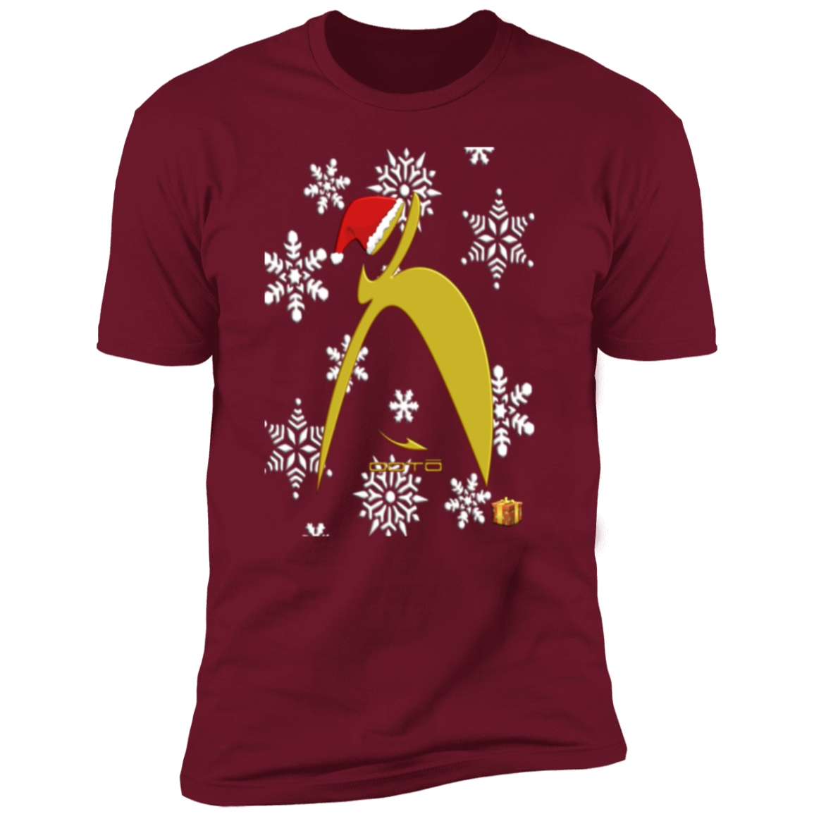 BIG STEPPIN GLYPHIC SANTA - NL3600 Premium Short Sleeve T-Shirt - 3 COLORS -