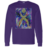 Thumbnail for GLYPHIC EN HALTED PHASE EN  NEON EDDY - G540 LS T-Shirt 5.3 oz. - 5 COLORS -