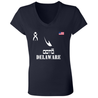 Thumbnail for OOTO - DELAWARE - B6005 Ladies' Jersey V-Neck T-Shirt - 6 COLORS -