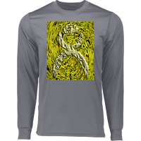 Thumbnail for GLYPHIC EN YELLOWED MESS HALTED PHASE X 2 - W YMB 788 Long Sleeve Moisture-Wicking Tee - 4 COLORS -