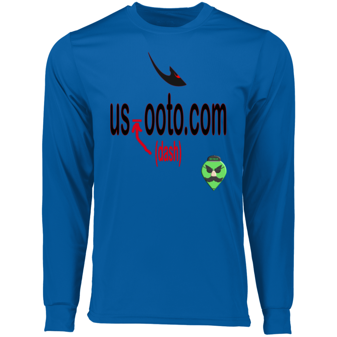 WEBSITE - us-ooto.com WITH AL - 788 Long Sleeve Moisture-Wicking Tee - 3 COLORS -