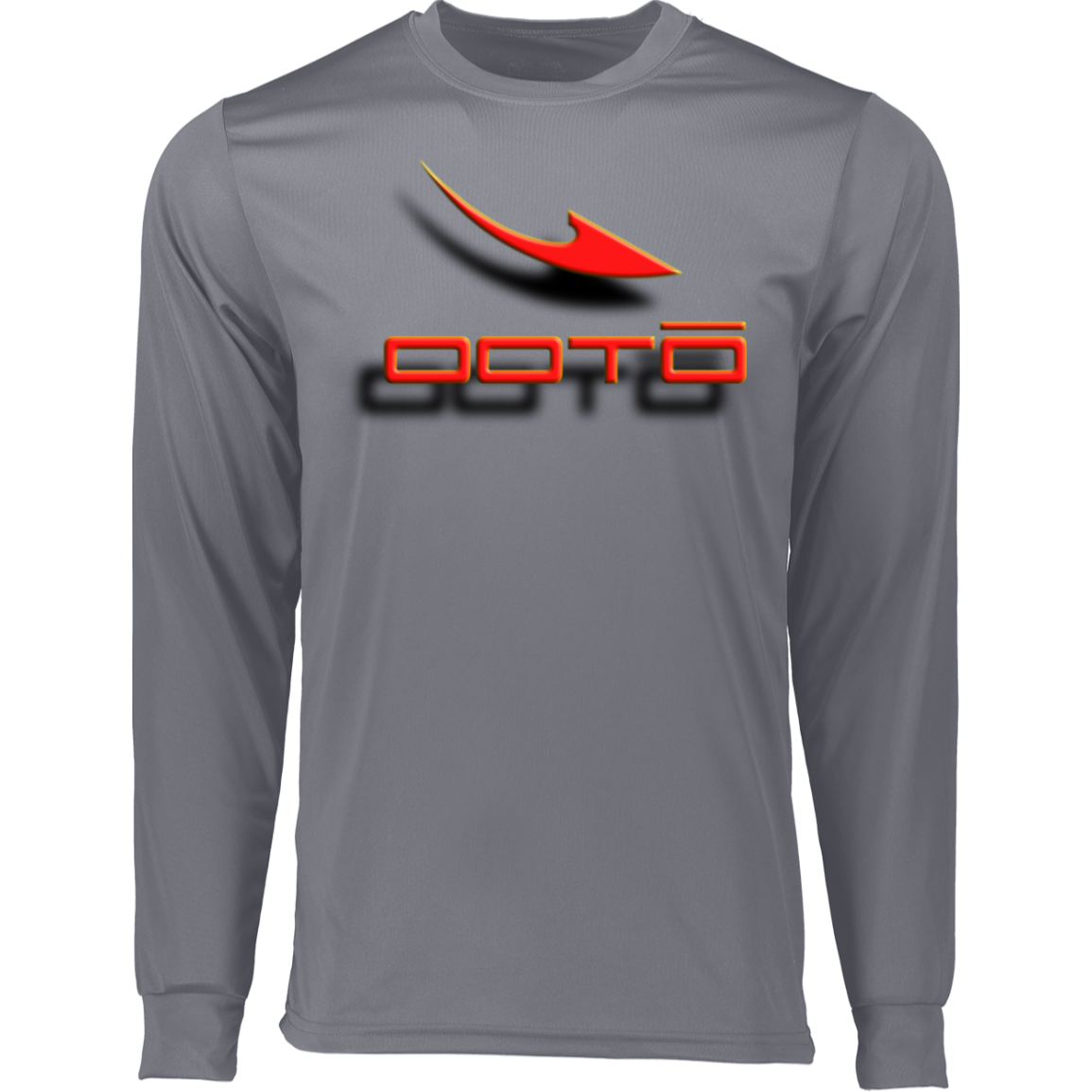 DASH AND SHADOW - 3D EFFECT - 788 Long Sleeve Moisture-Wicking Tee - 5 COLORS -