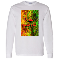 Thumbnail for DASH AND SHADOW 3D EFFECT  D4 GRADIENT - G540 LS T-Shirt 5.3 oz. - 2 COLORS -