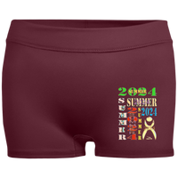 Thumbnail for MO JUNE, JULY 2024 - 1232 Ladies' Fitted Moisture-Wicking 2.5 inch Inseam Shorts - 6 COLORS -