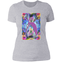 Thumbnail for GLYPHIC BIG STEPPIN OVER PLASMATIC NEON - NL3900 Ladies' Boyfriend T-Shirt - 10 COLORS -