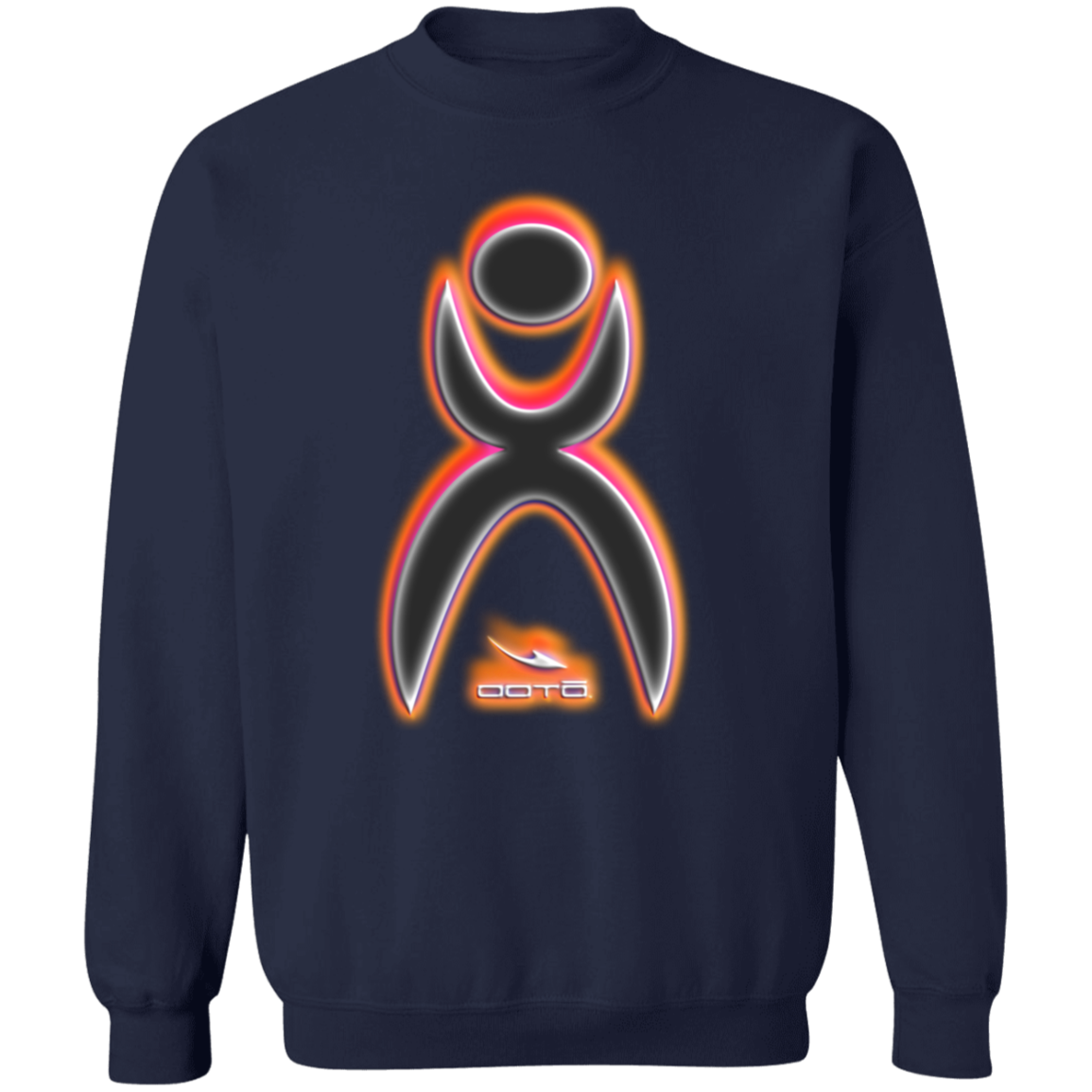 OOTO - GLYPHICA AUR - G180 Crewneck Pullover Sweatshirt - 7 COLORS -