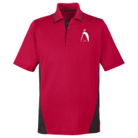 Thumbnail for OOTO - BIG STEPPIN GLYPHIC - SM M386 Harriton Flash Plus IL Colorblock Polo - 5 COLORS -