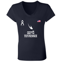 Thumbnail for OOTO - TENNESSEE - B6005 Ladies' Jersey V-Neck T-Shirt - 6 COLORS -