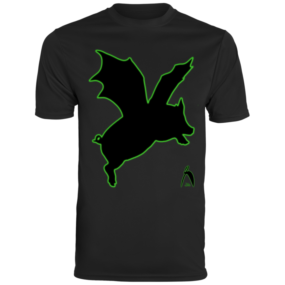 OOTO - THE DREADED PIG BAT (WILBUR STRIKES) - 791 Youth Moisture-Wicking Tee - 2 COLORS -