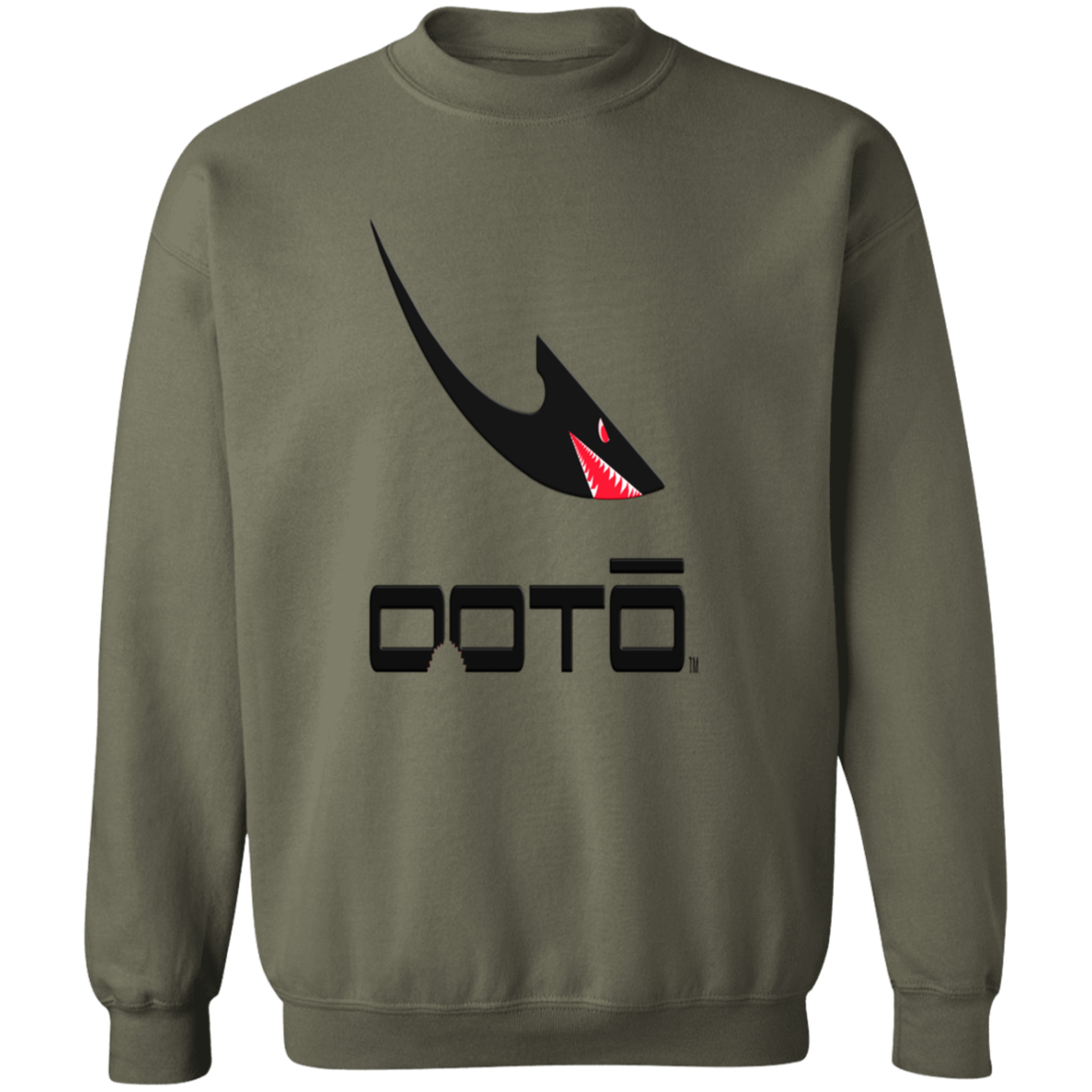 OOTO - SHARK BITE BIG - G180 Crewneck Pullover Sweatshirt - 9 COLORS -