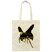 Thumbnail for OOTO - DASH AND HORNET BLACK - BE007 Canvas Tote Bag - 7 COLORS -