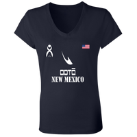 Thumbnail for OOTO - NEW MEXICO - B6005 Ladies' Jersey V-Neck T-Shirt - 6 COLORS -