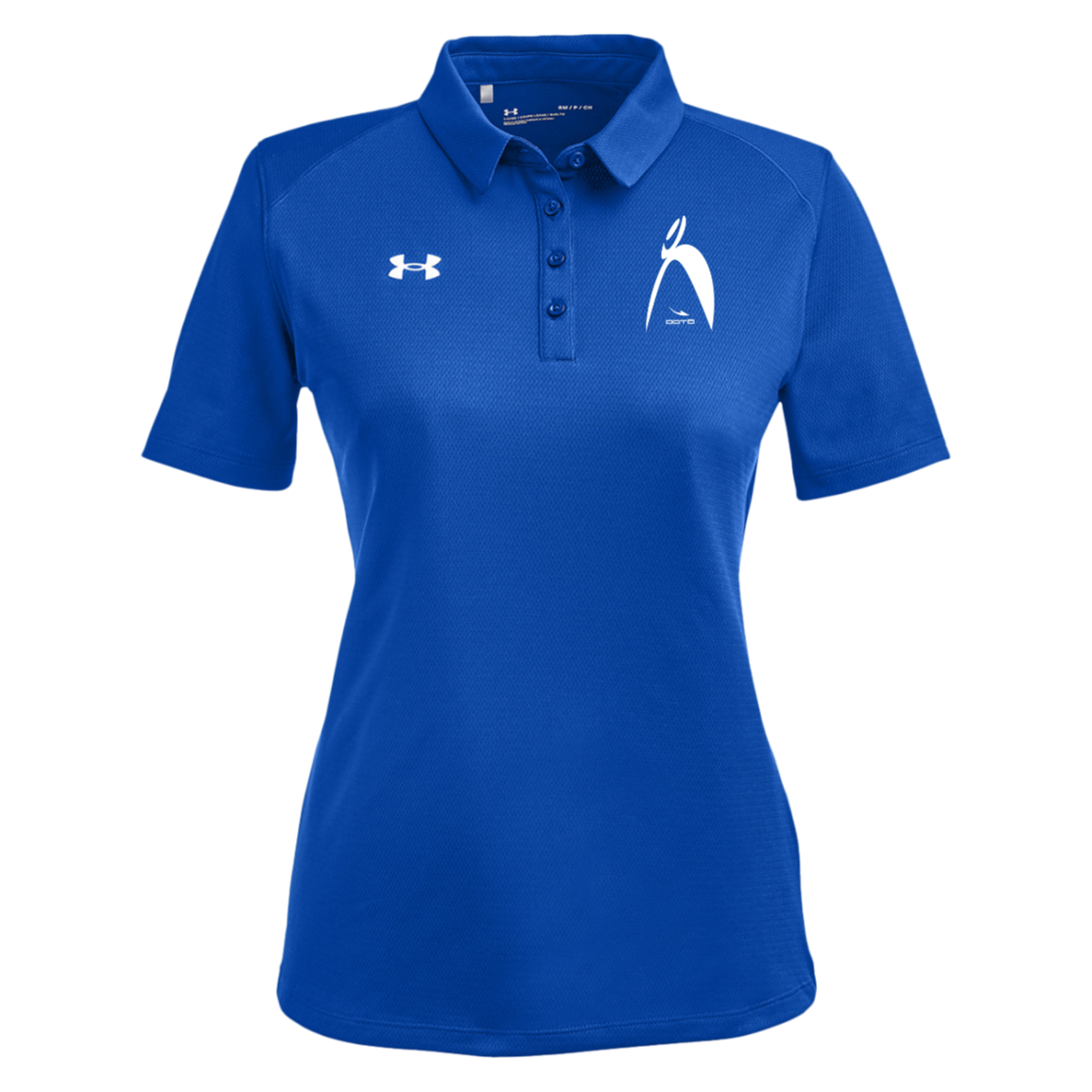 OOTO - BIG STEPPIN GLYPHIC - 1 WT 1370431 Under Armour Womens Tech Polo - 8 COLORS -