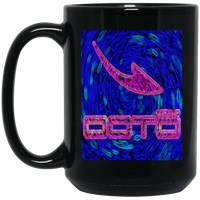 Thumbnail for OOTO - DIMENSIONAL DASH - 2 BM15OZ 15 oz. Black Mug - 1 COLOR -