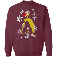 Thumbnail for OOTO - BIG STEPPIN GLYPHIC SANTA - G180 Crewneck Pullover Sweatshirt - 3 COLORS -